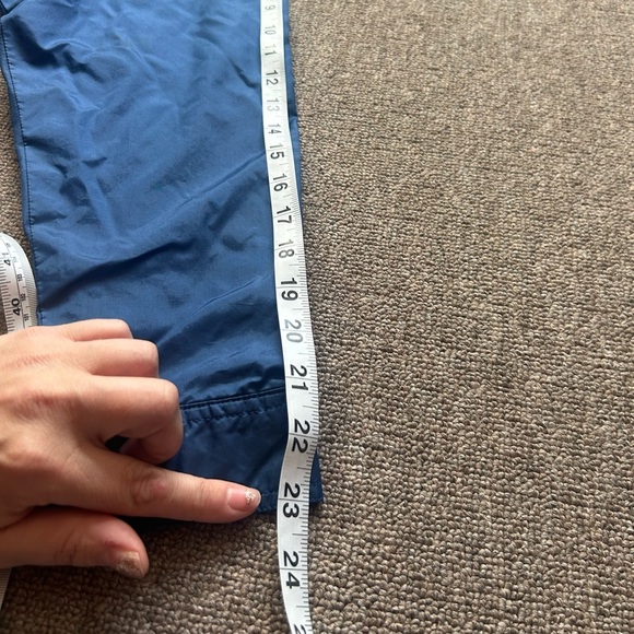 Vintage Kokanee, Blue Windbreaker Rain Jacket, size M, pockets - Picture 10 of 11